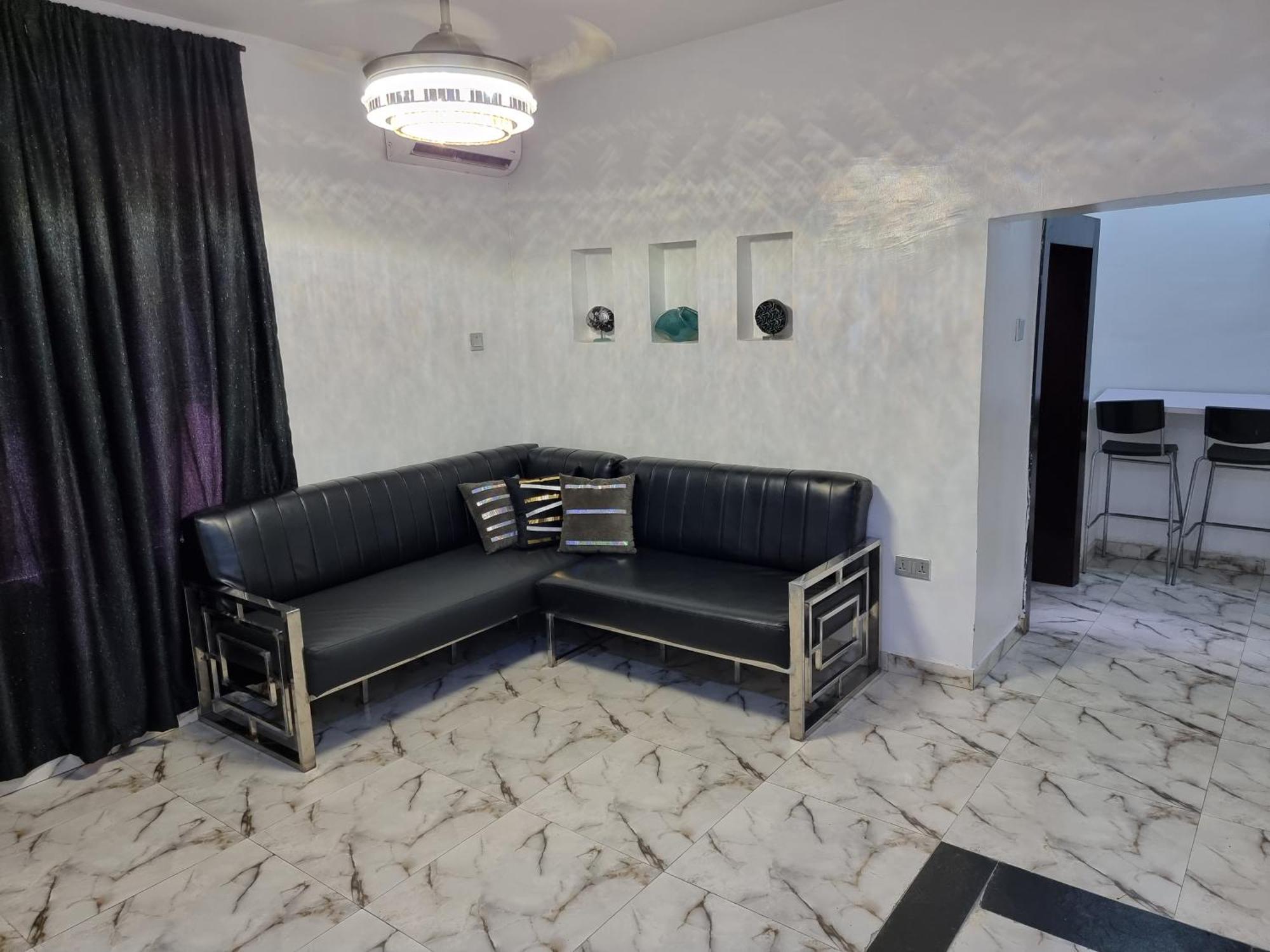 Cg Apartments Ikeja Oda fotoğraf